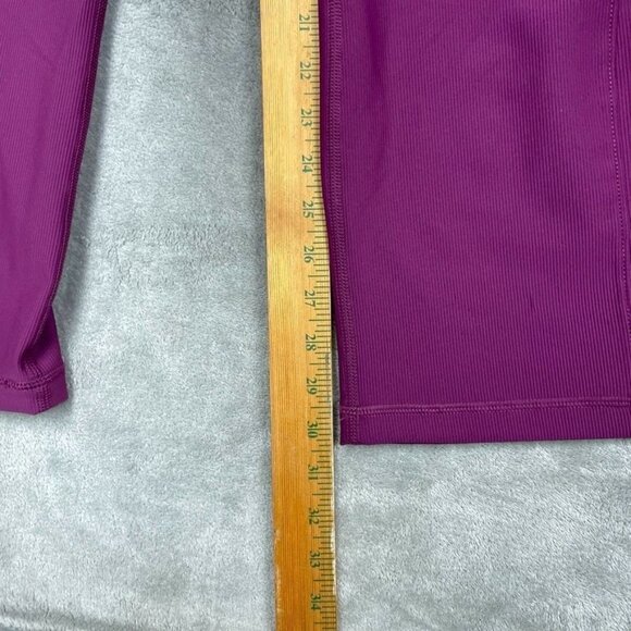 Active Flare Pants Large 32 Degrees Cool Purple Stretchy & Comfy d0419 - Picture 4 of 7